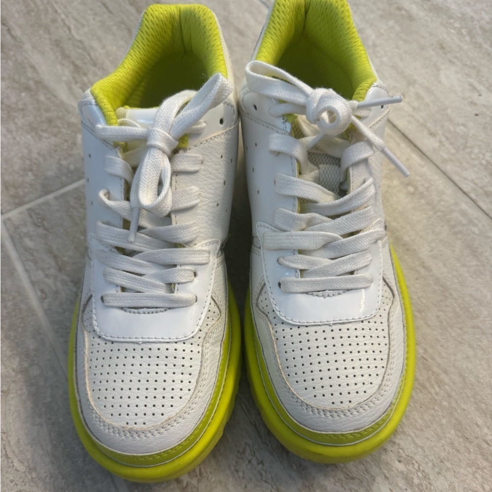 UGG Highland Lime Green High Top Sneaker